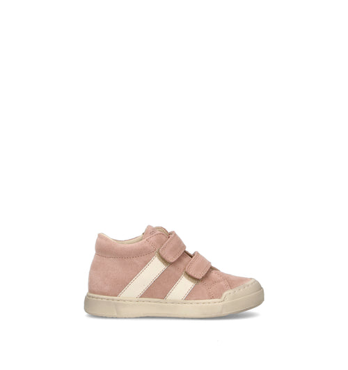 FALCOTTO Sneaker bimba rosa in suede