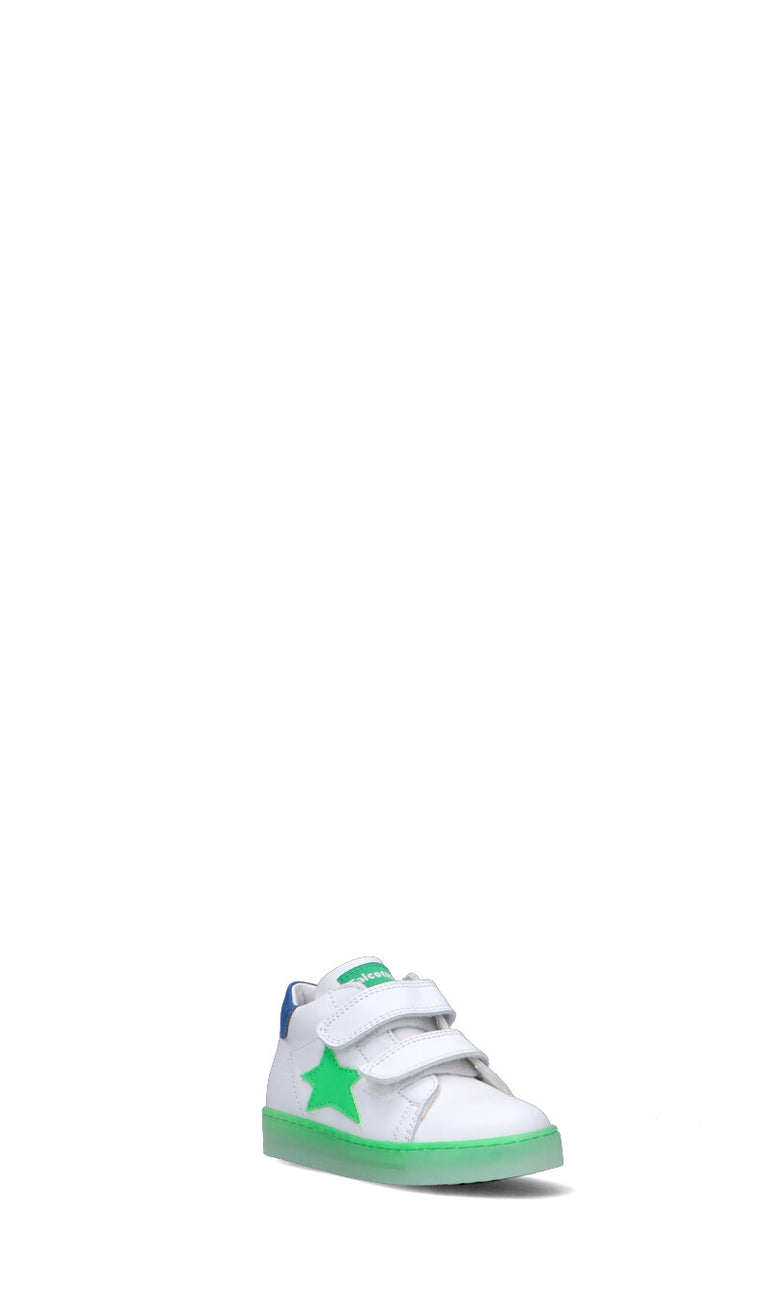 FALCOTTO Sneaker bimbo bianca in pelle