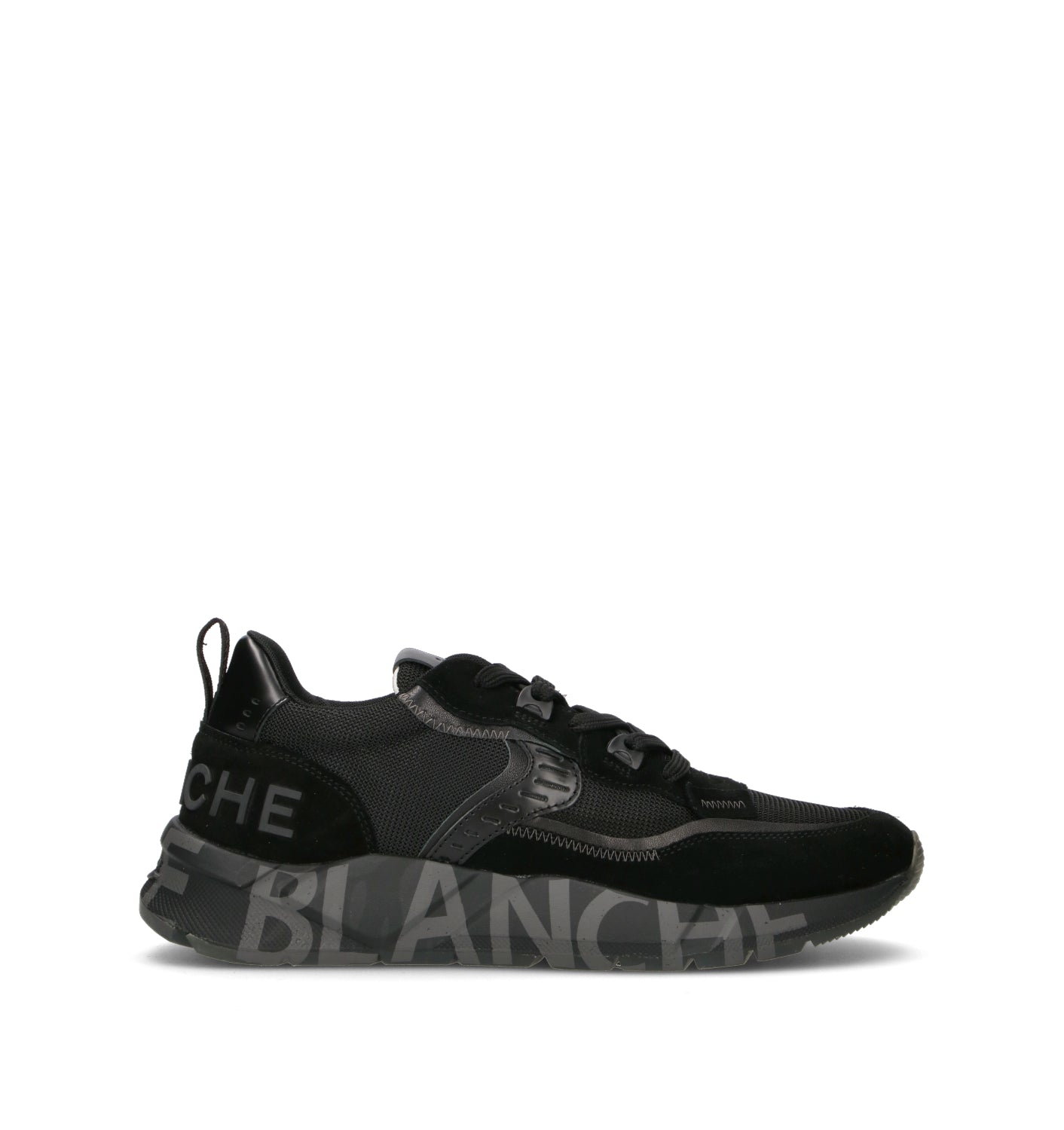VOILE BLANCHE Sneaker uomo nera
