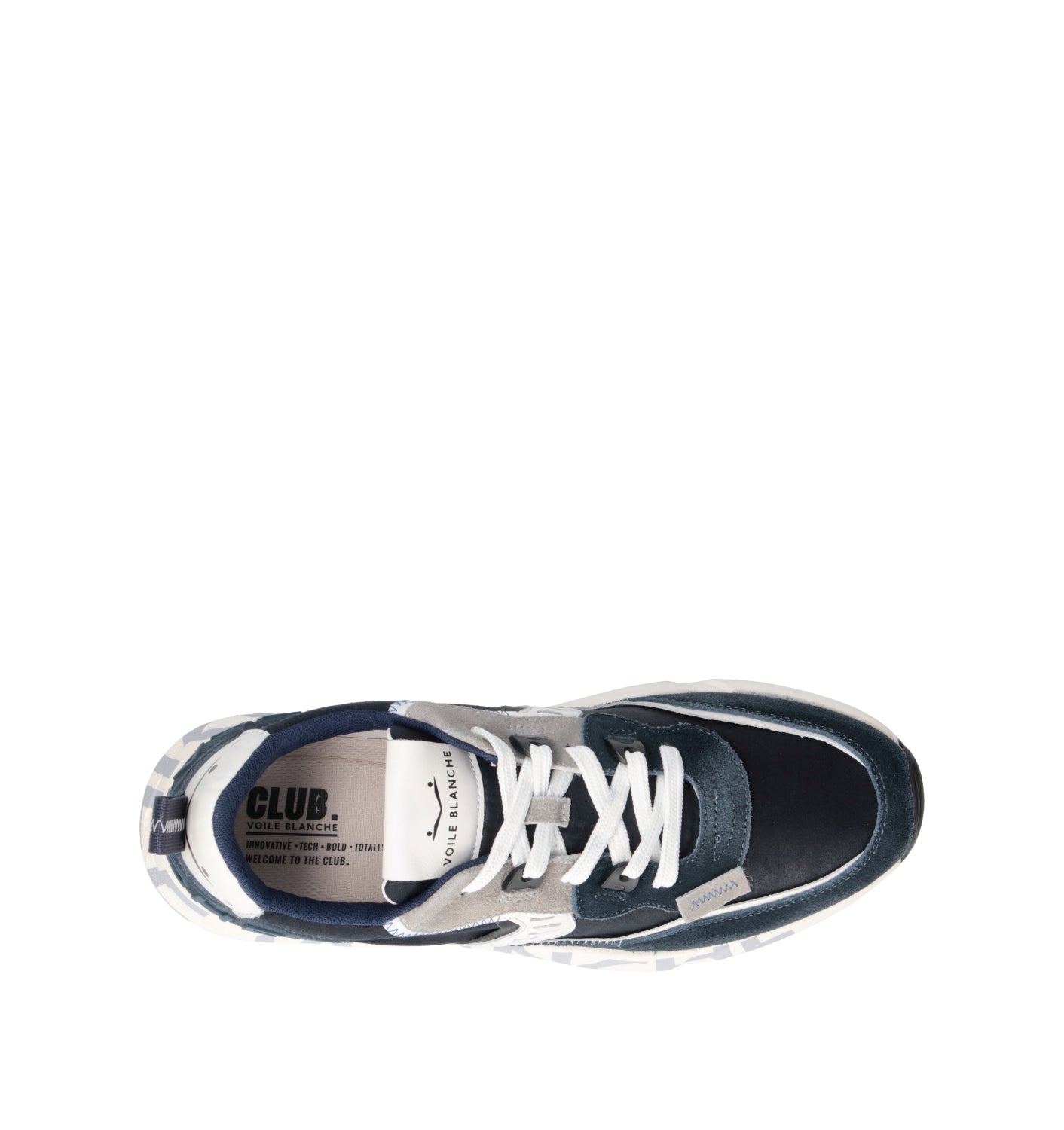 VOILE BLANCHE Sneaker uomo blu