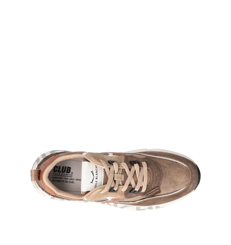 VOILE BLANCHE Sneaker uomo marrone
