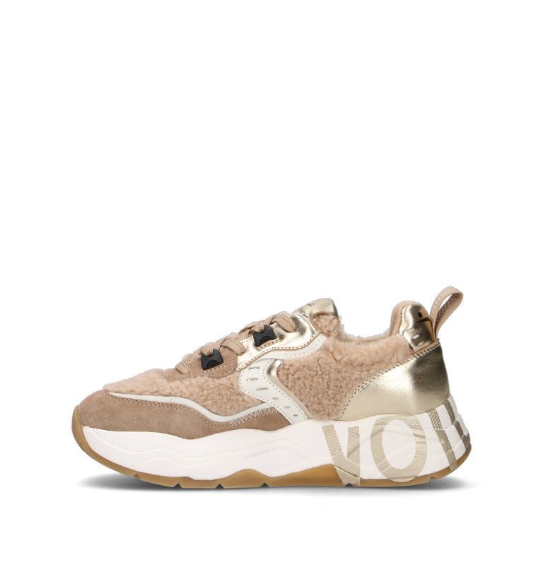 VOILE BLANCHE Sneaker donna beige