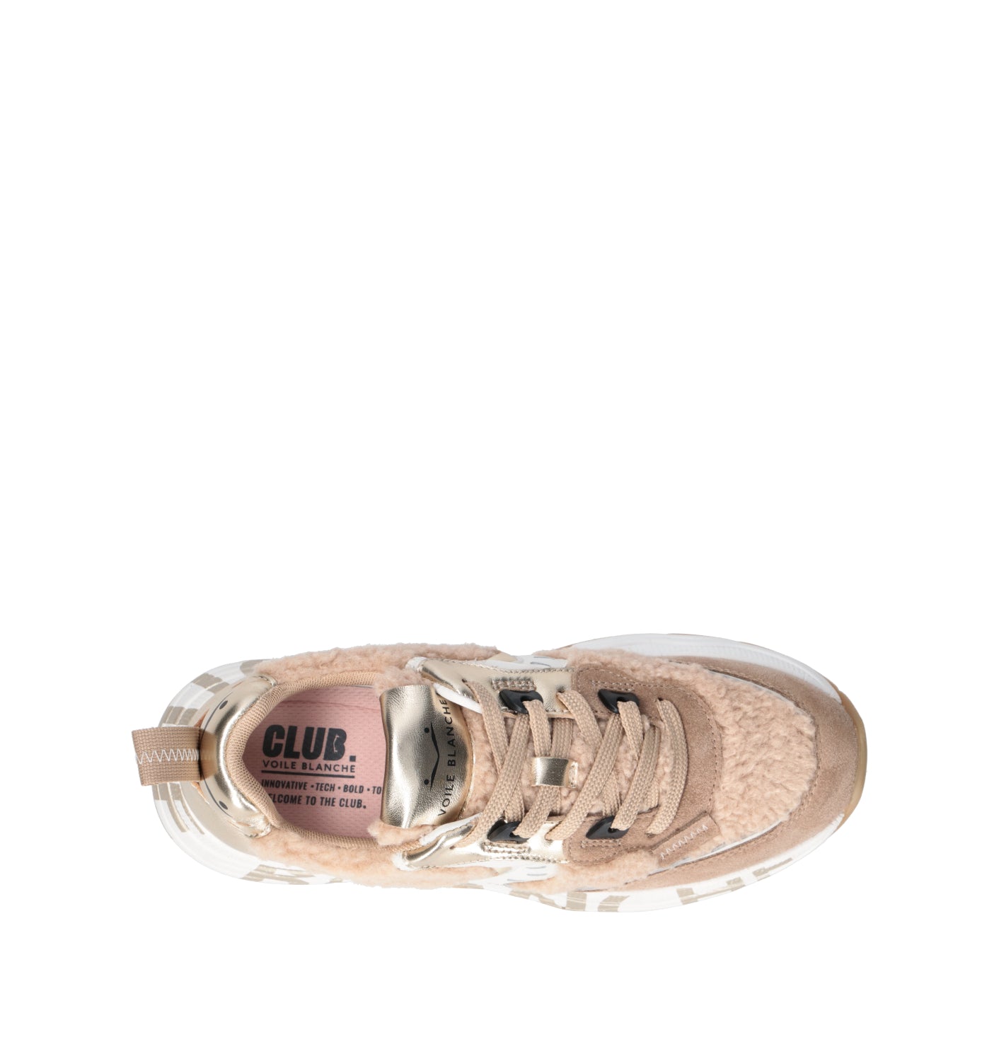 VOILE BLANCHE Sneaker donna beige