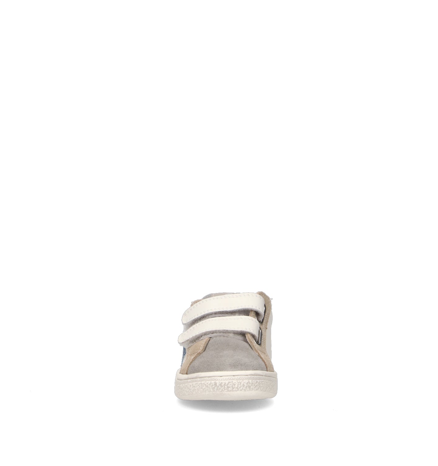 NATURINO Sneaker bimbo grigia/bianca in pelle