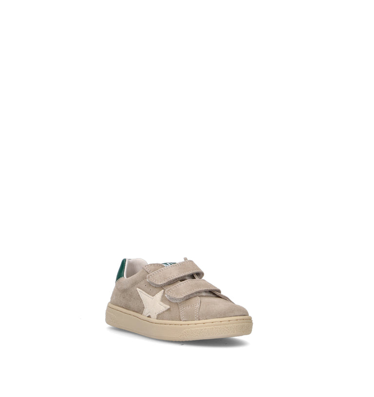 NATURINO Sneaker bimbo taupe in suede
