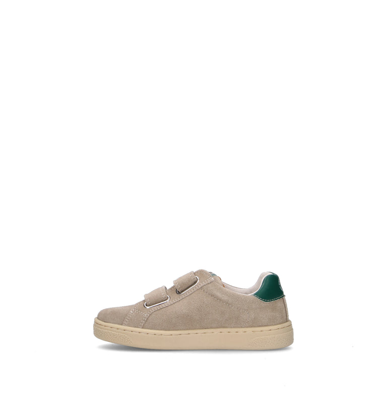 NATURINO Sneaker bimbo taupe in suede