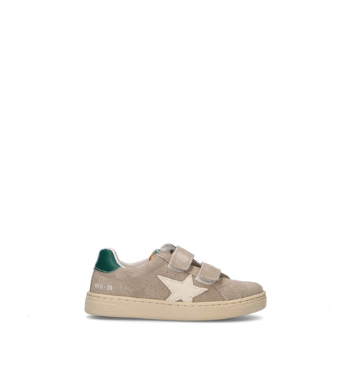 NATURINO Sneaker bimbo taupe in suede