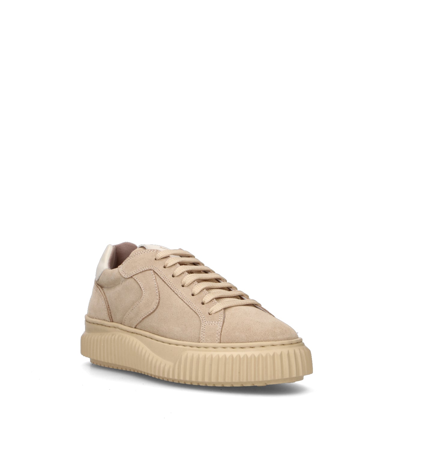 VOILE BLANCHE Sneaker donna beige in suede