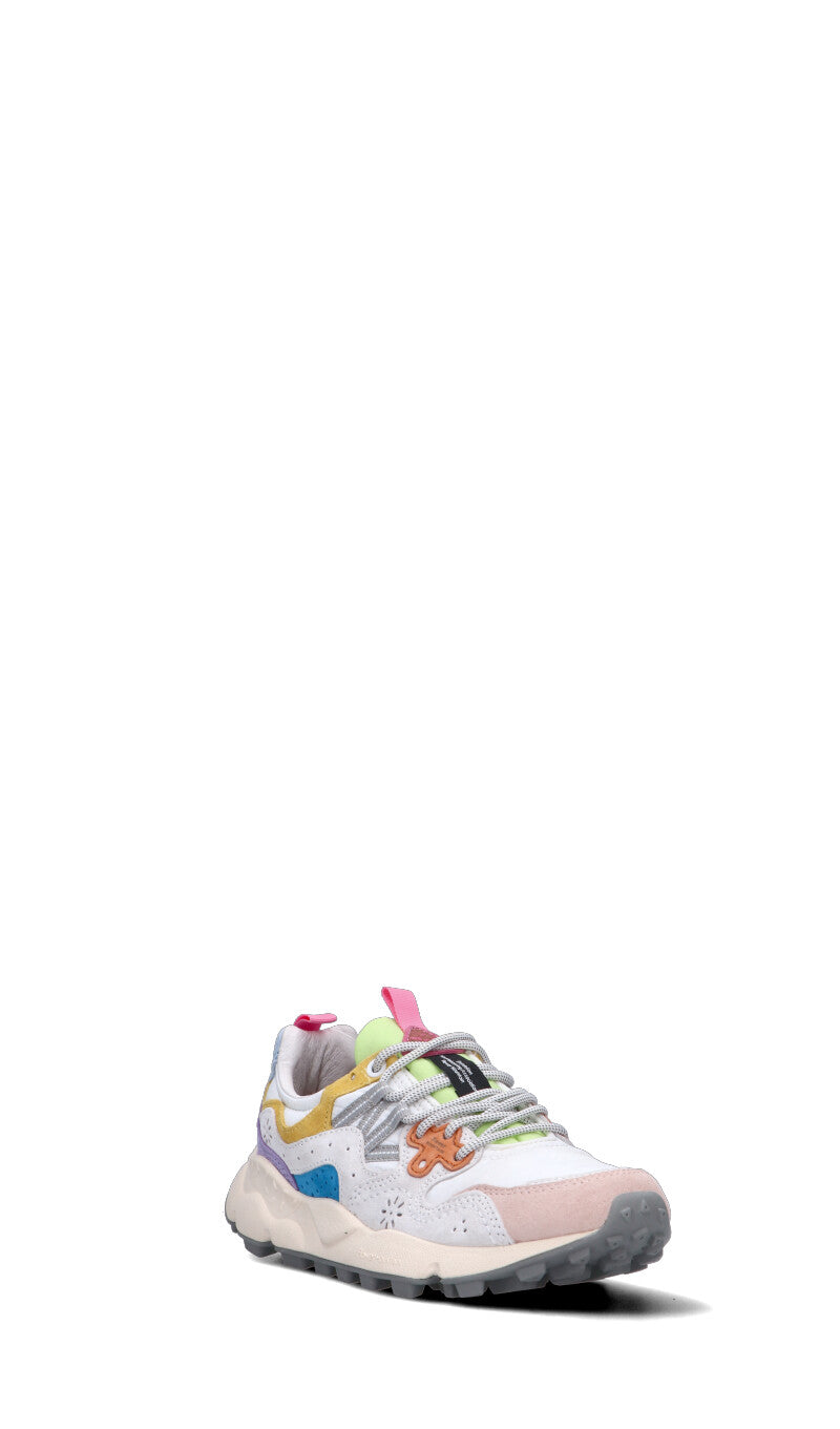 FLOWER MOUNTAIN Sneaker donna bianca