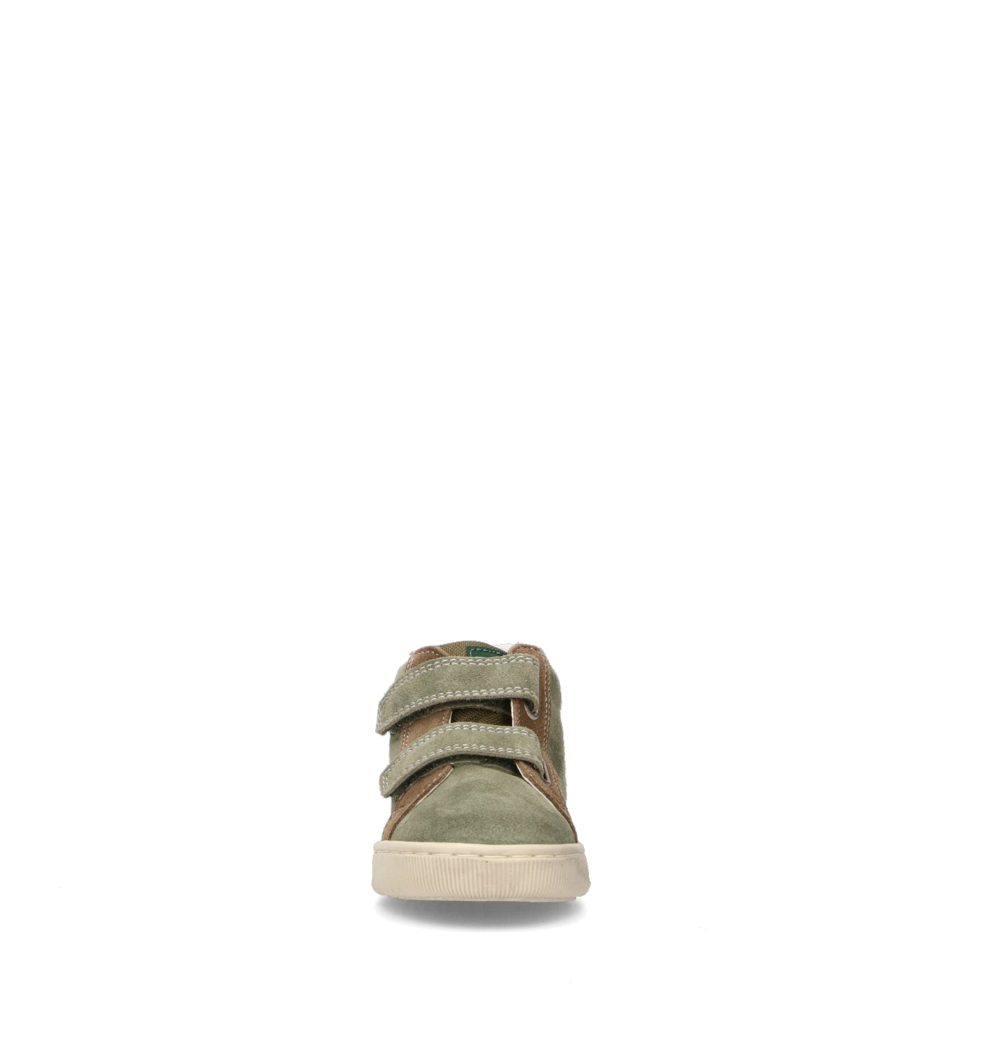 FALCOTTO Sneaker bimbo verde in suede