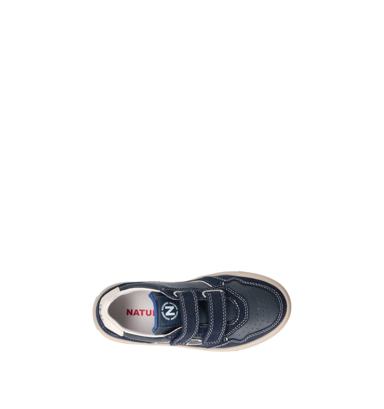 NATURINO Sneaker bimbo blu in pelle
