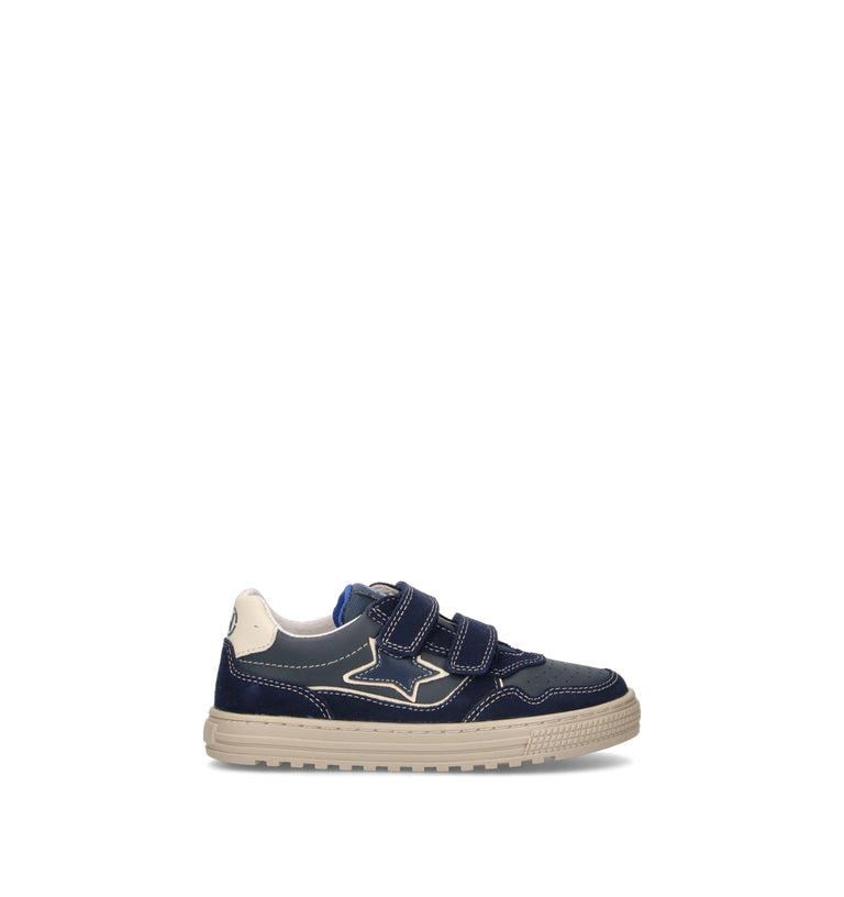 NATURINO Sneaker bimbo blu in pelle