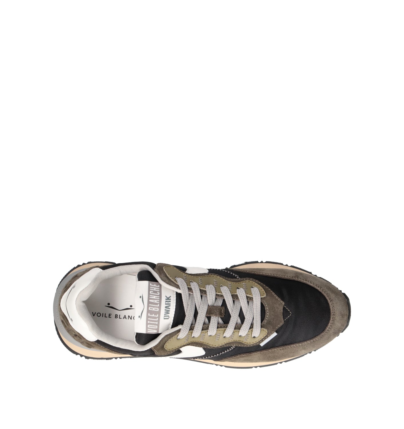 VOILE BLANCHE Sneaker uomo militare
