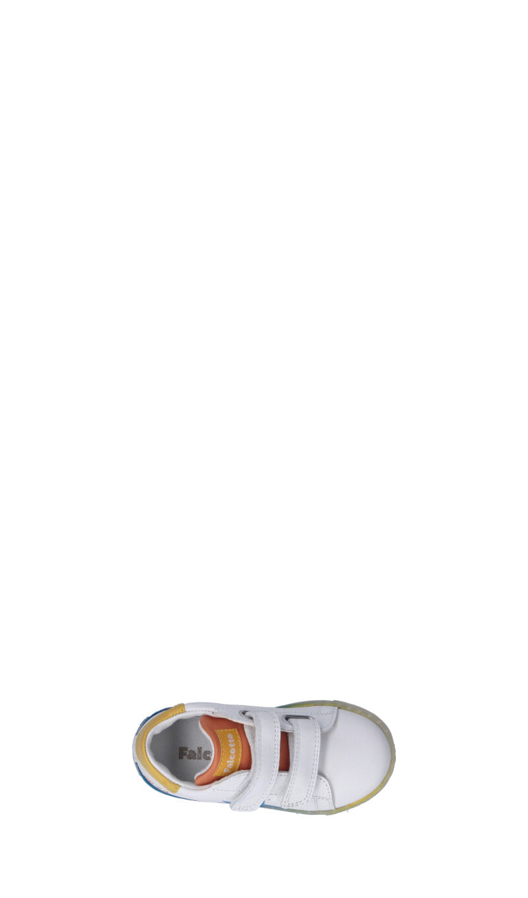 FALCOTTO Sneaker bimbo bianca in pelle