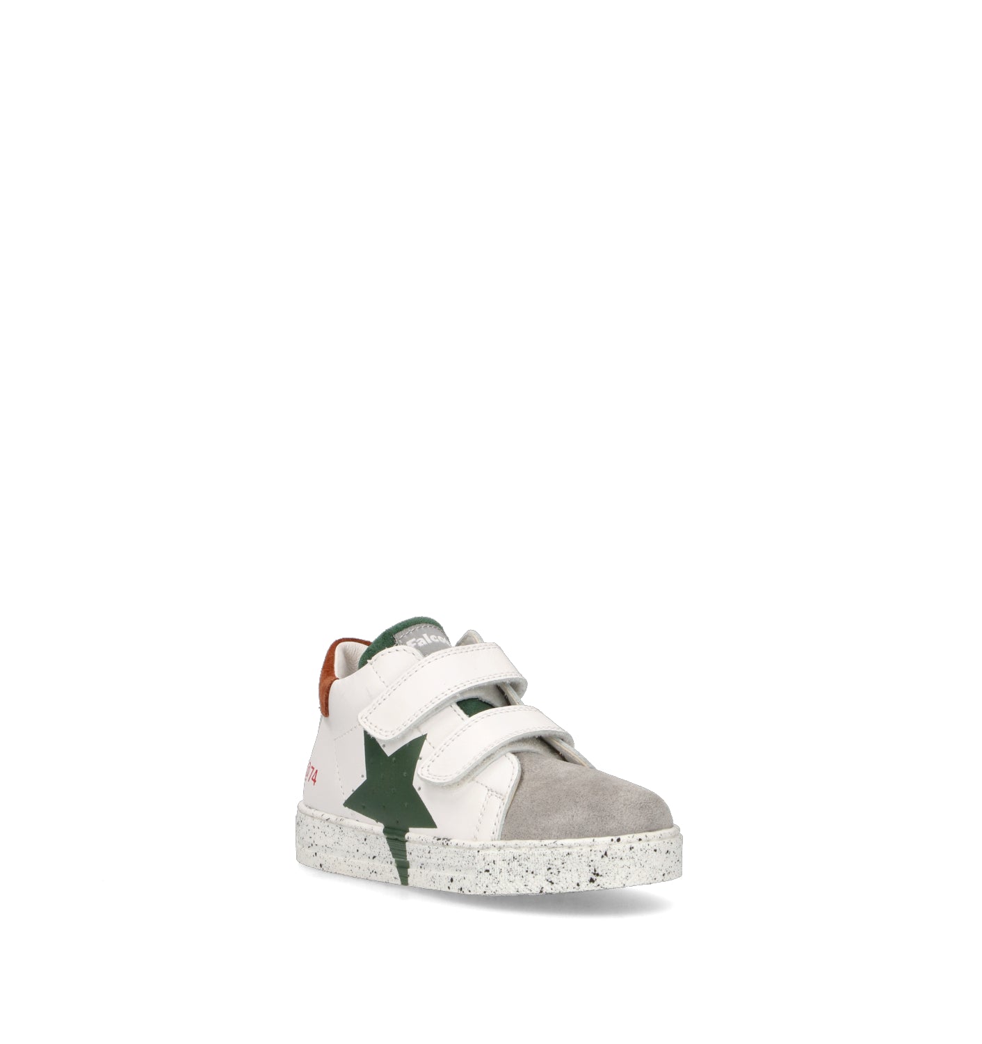 FALCOTTO Sneaker bimbo bianca in pelle