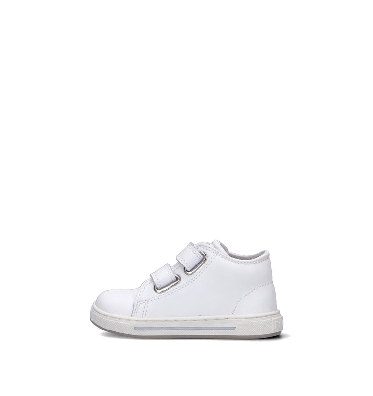 FALCOTTO Sneaker bimba bianca in pelle