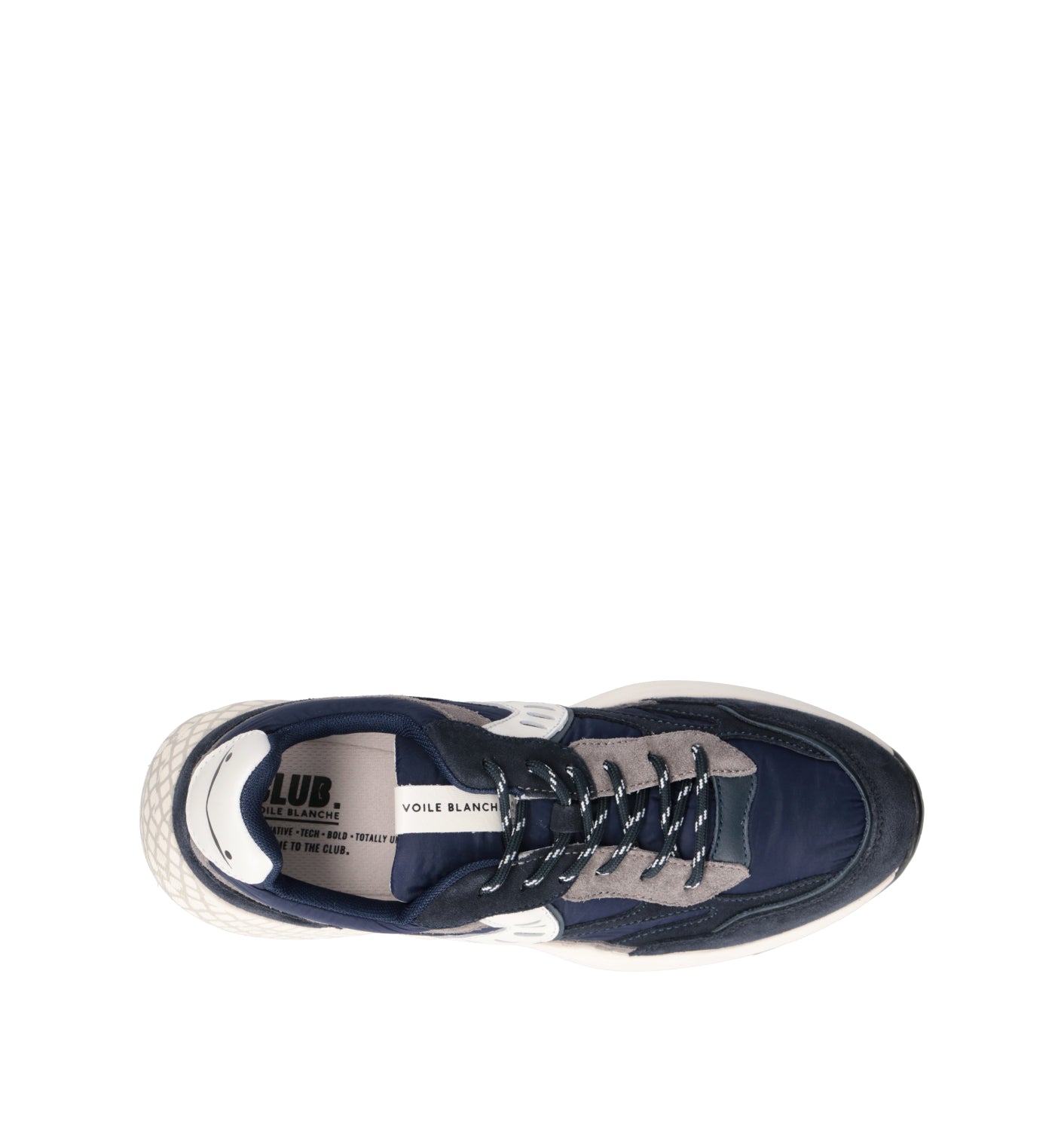 VOILE BLANCHE Sneaker uomo blu