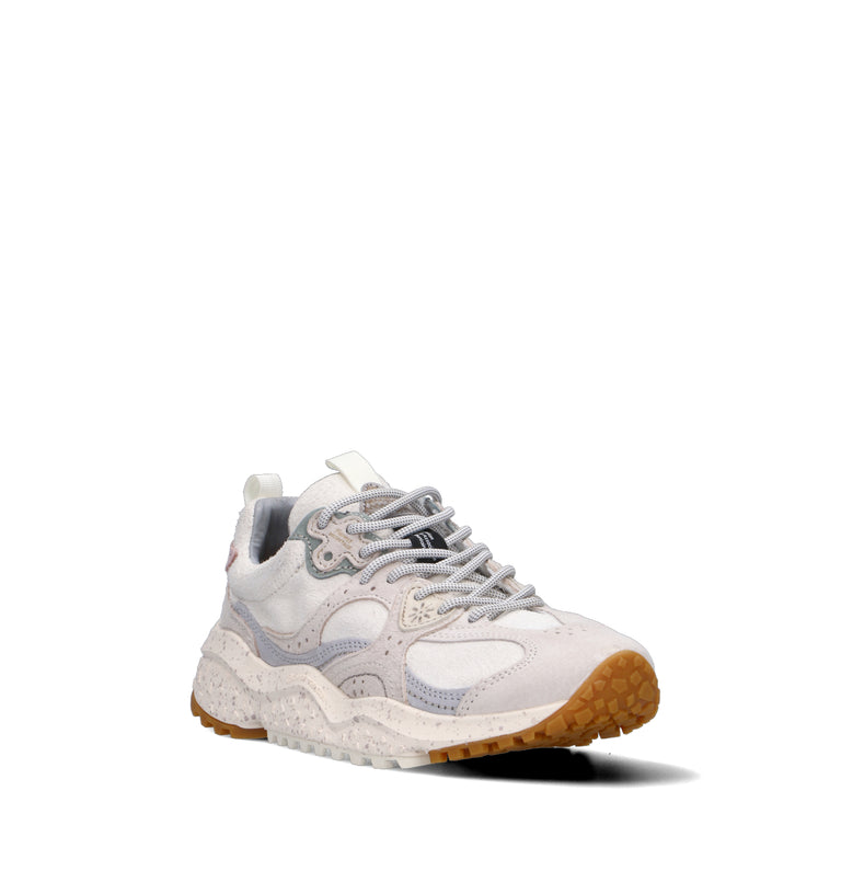 FLOWER MOUNTAIN Sneaker donna bianca