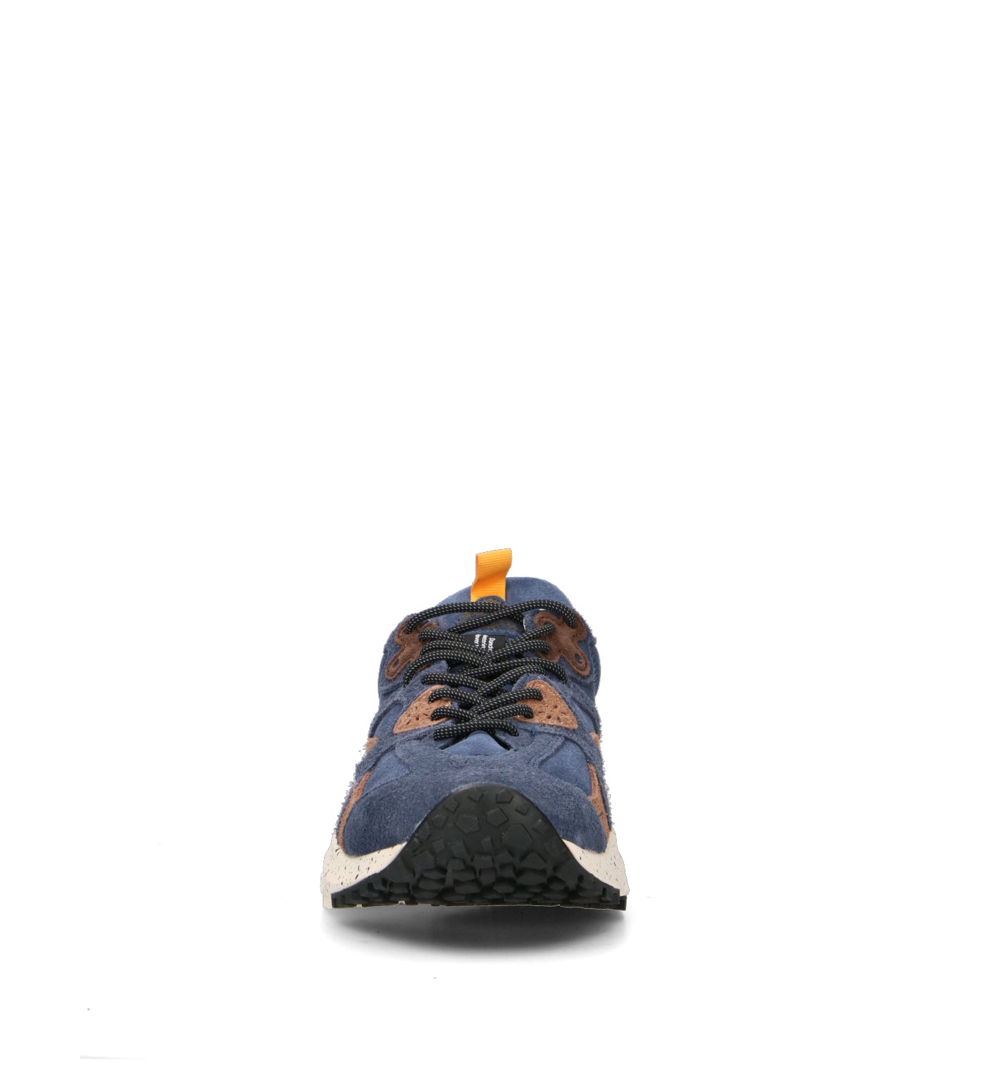 FLOWER MOUNTAIN Sneaker uomo blu in suede