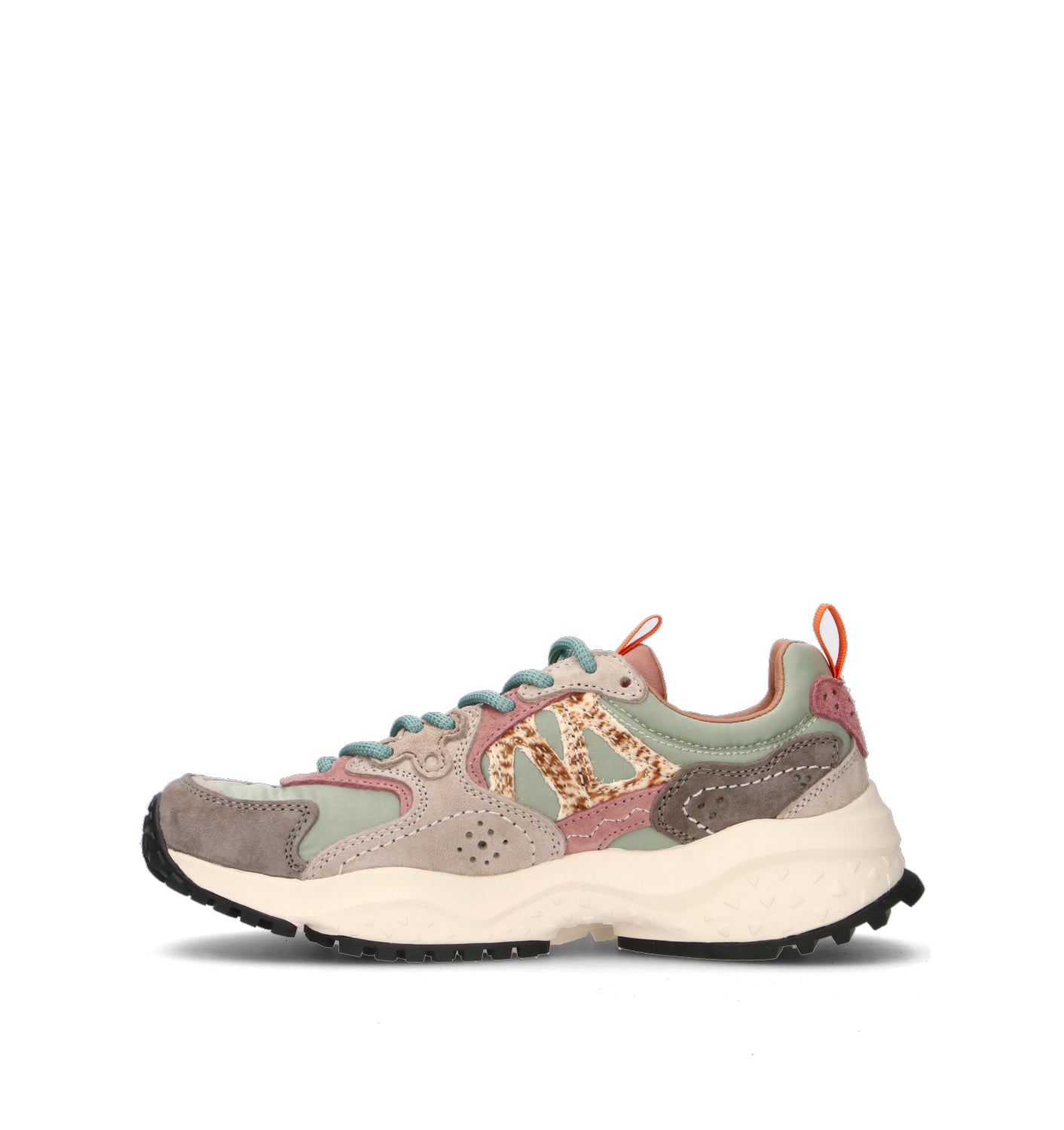 FLOWER MOUNTAIN Sneaker donna taupe