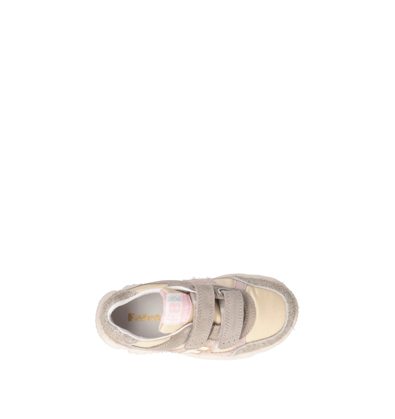 FALCOTTO Sneaker bimba beige