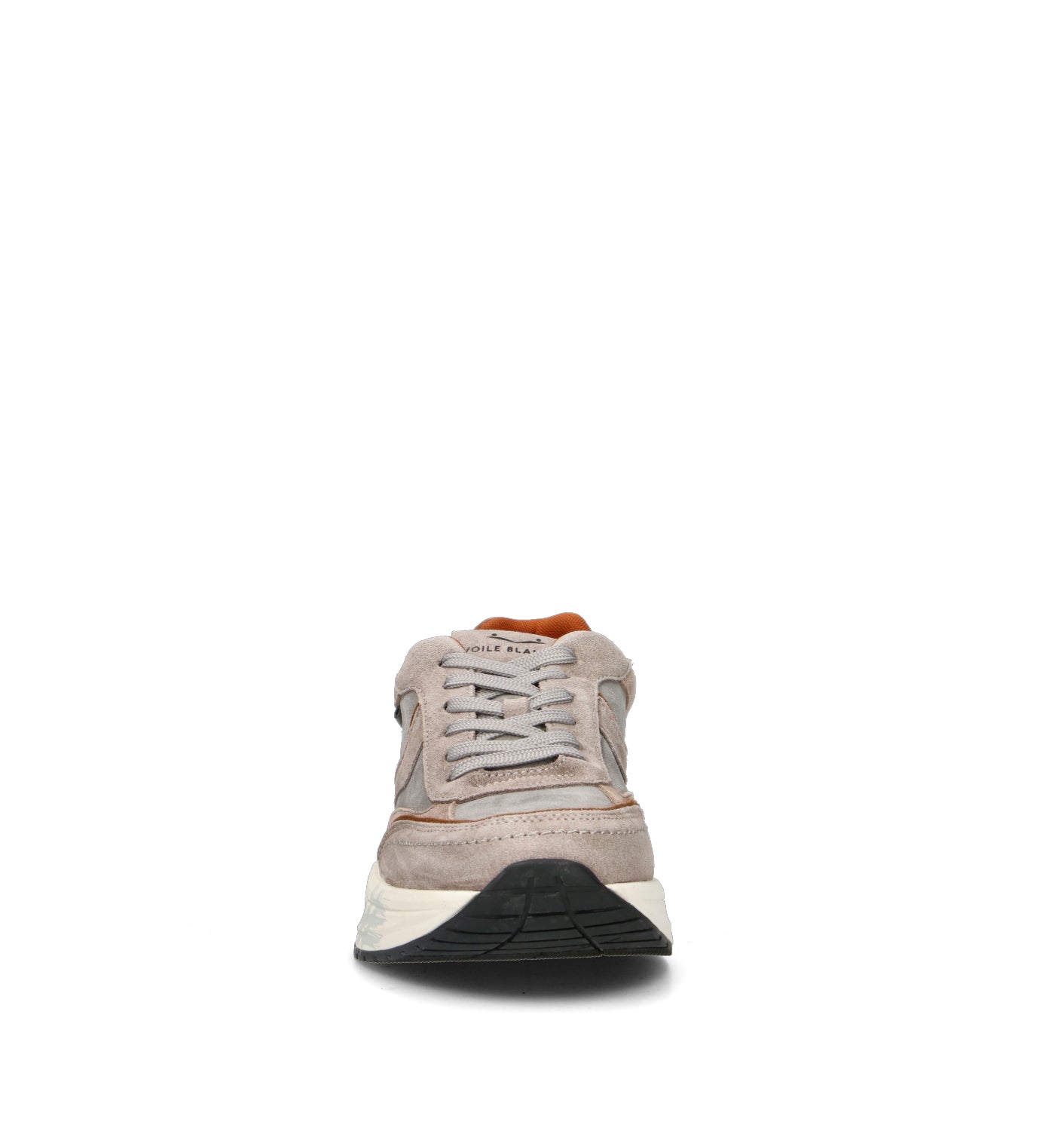 VOILE BLANCHE Sneaker uomo grigia in suede