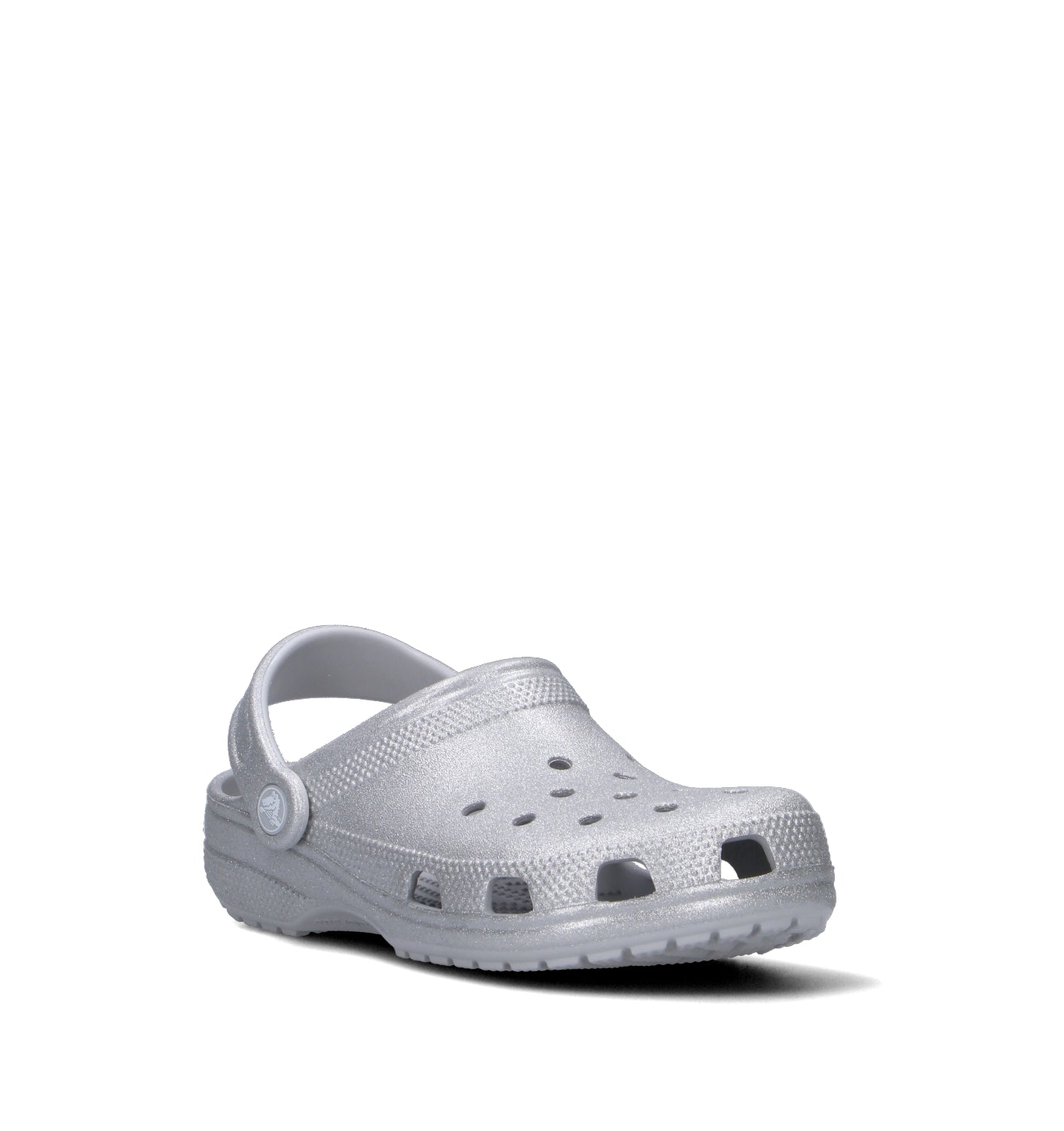 CROCS Zoccolo donna argento