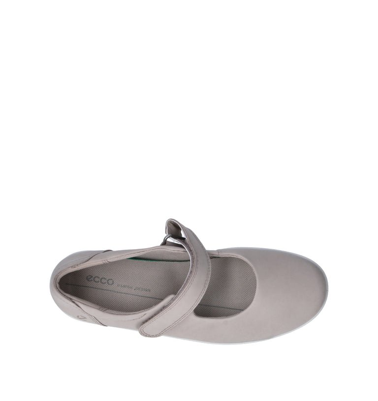 ECCO Ballerina donna grigia in nabuk