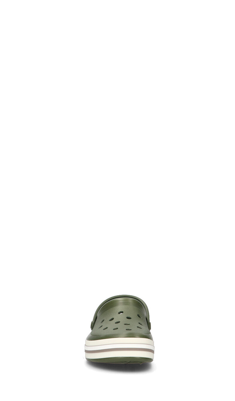 CROCS Zoccolo uomo verde militare