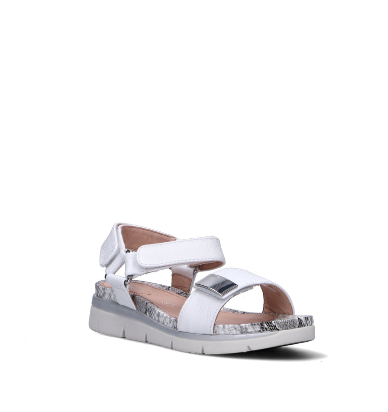 STONEFLY Sandalo donna bianco in pelle