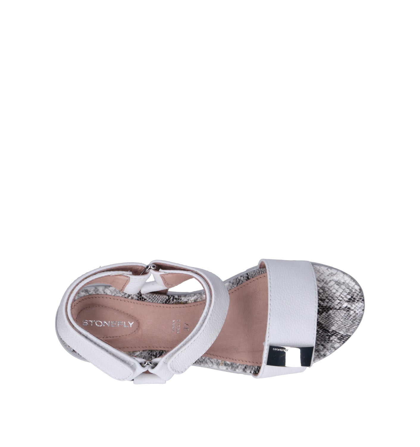 STONEFLY Sandalo donna bianco in pelle