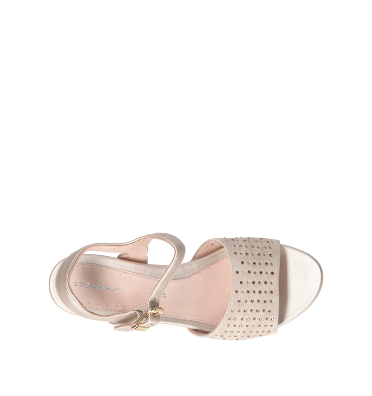 STONEFLY Sandalo donna platino
