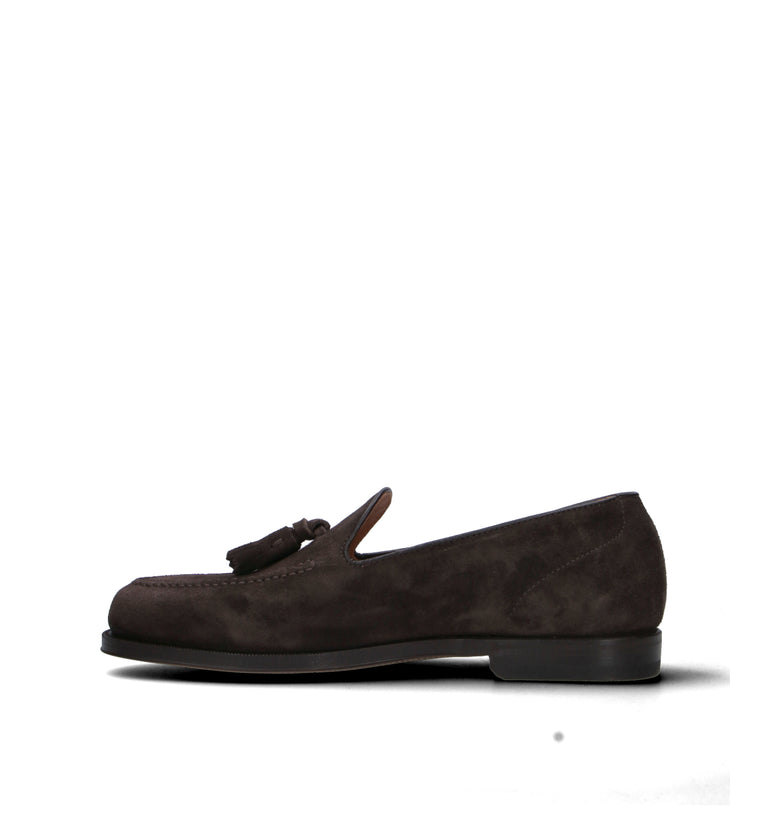 GREEN GEORGE Mocassino uomo marrone in suede