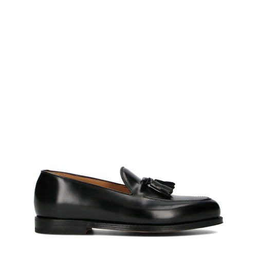 GREEN GEORGE Mocassino uomo nero in pelle