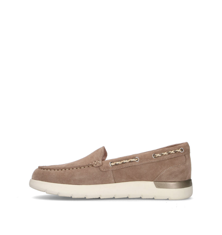 STONEFLY Mocassino donna taupe in suede