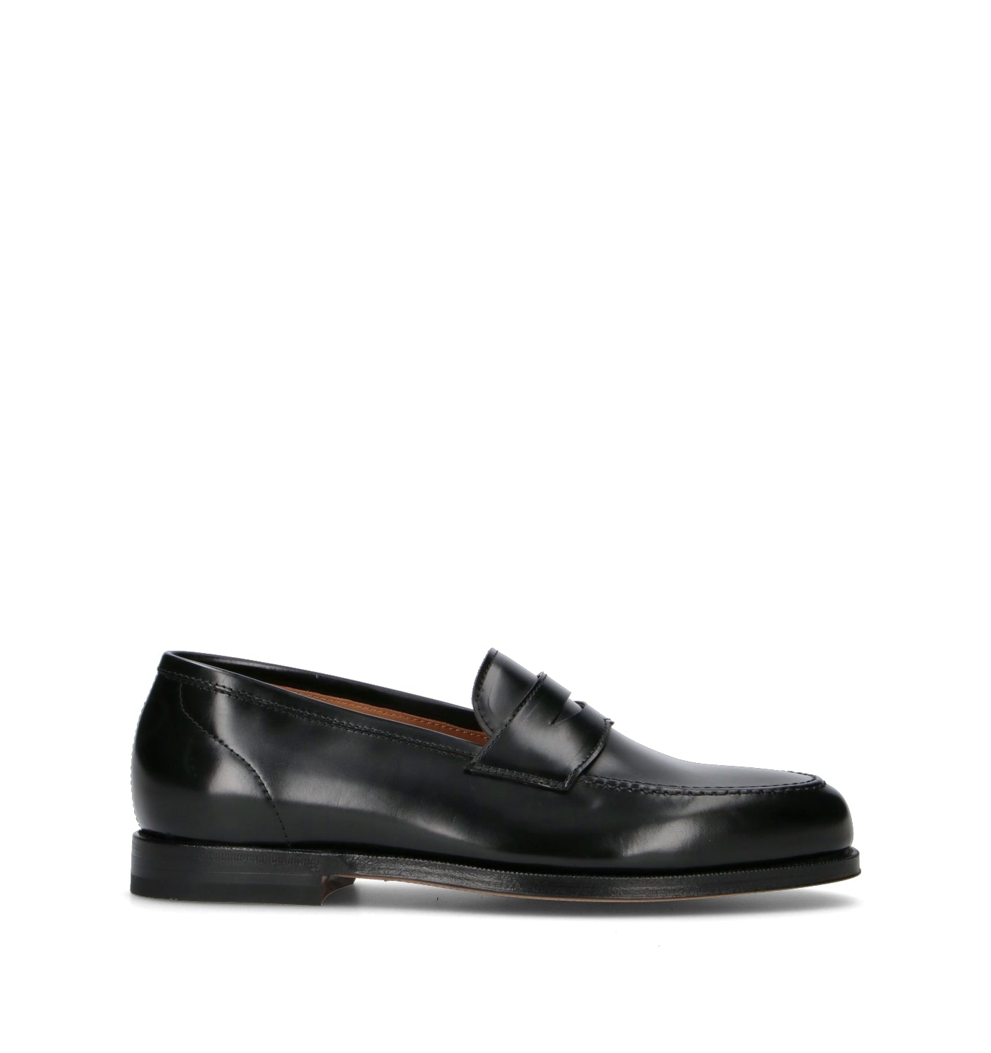 GREEN GEORGE Mocassino uomo nero in pelle