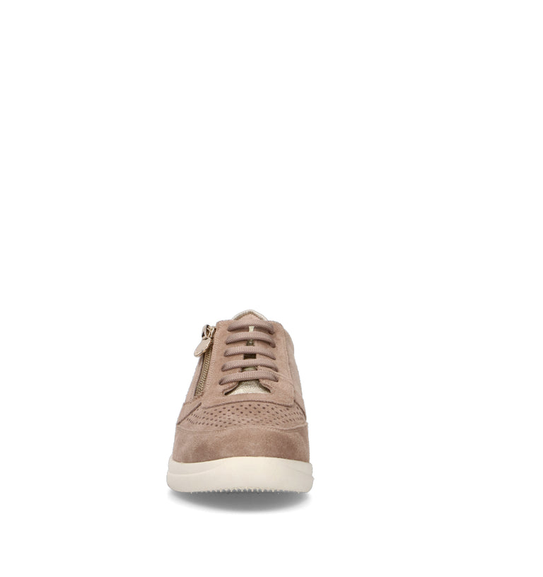 STONEFLY Sneaker donna taupe in suede