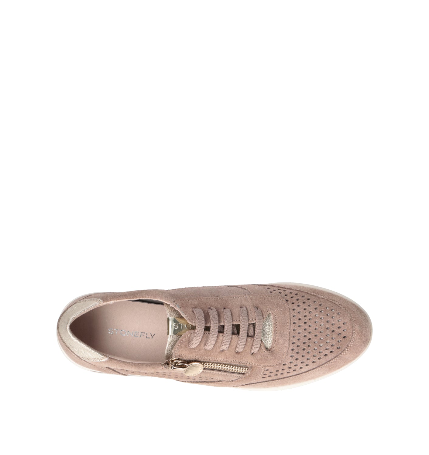 STONEFLY Sneaker donna taupe in suede