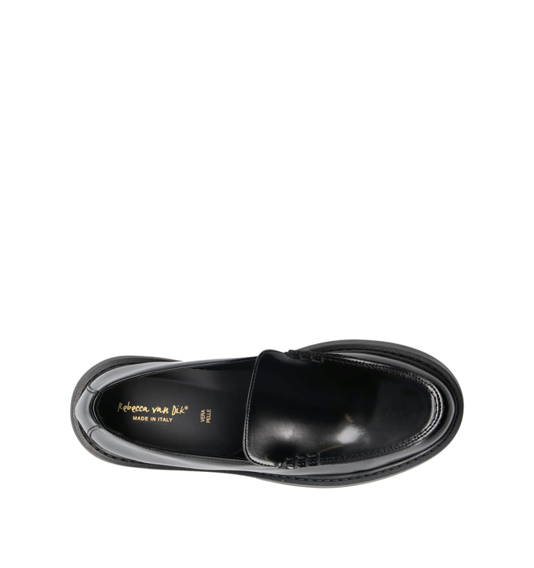 REBECCA VAN DIK Mocassino donna nero