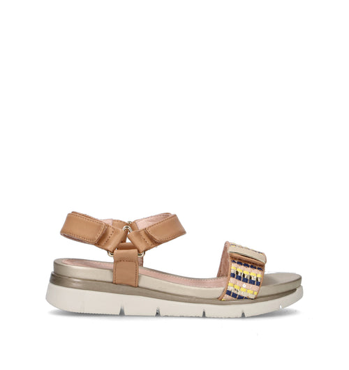 STONEFLY Sandalo donna marrone in pelle
