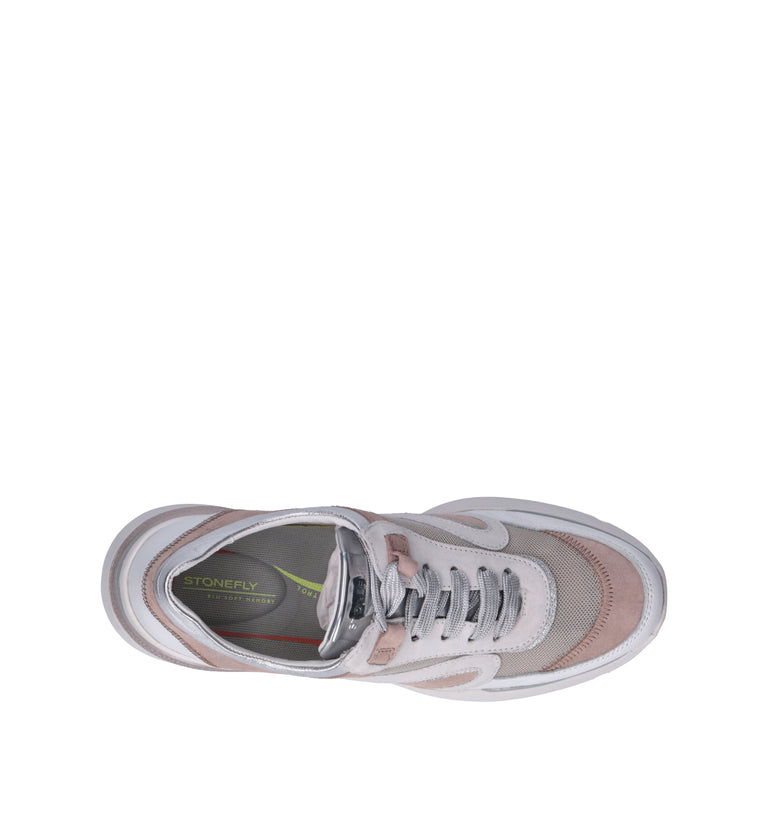 STONEFLY Sneaker donna bianca/rosa