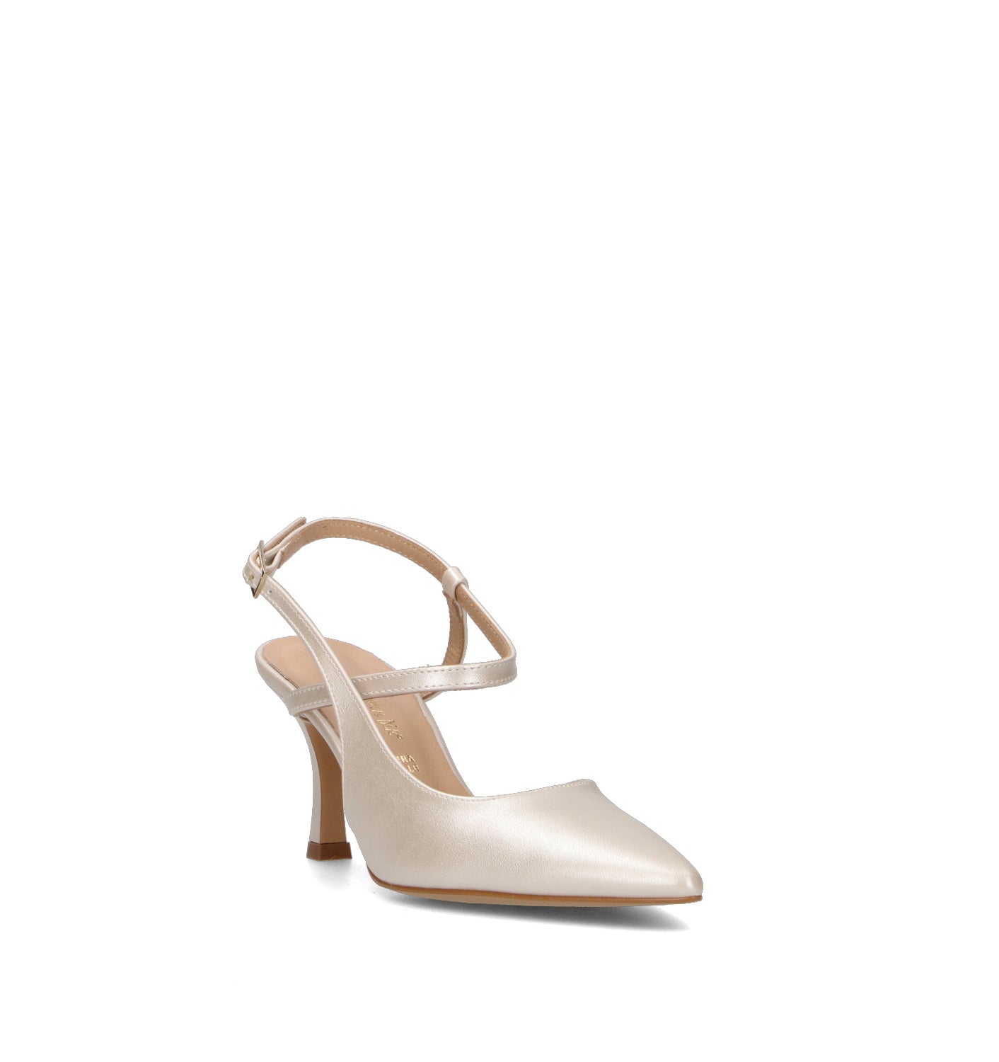 REBECCA VAN DIK Slingback donna bianca