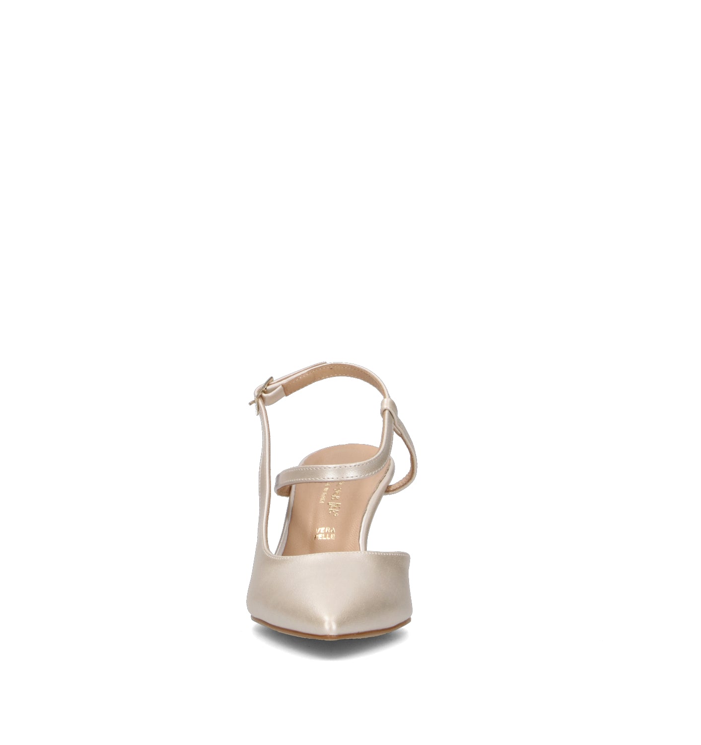 REBECCA VAN DIK Slingback donna bianca