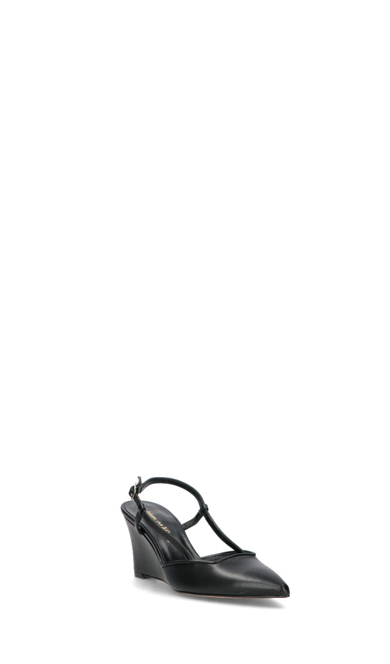 REBECCA VAN DIK Zeppa donna nera