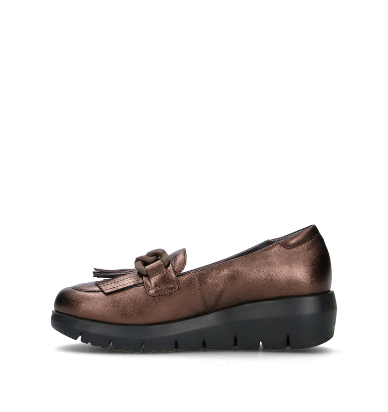 STONEFLY Mocassino donna bronzo in pelle