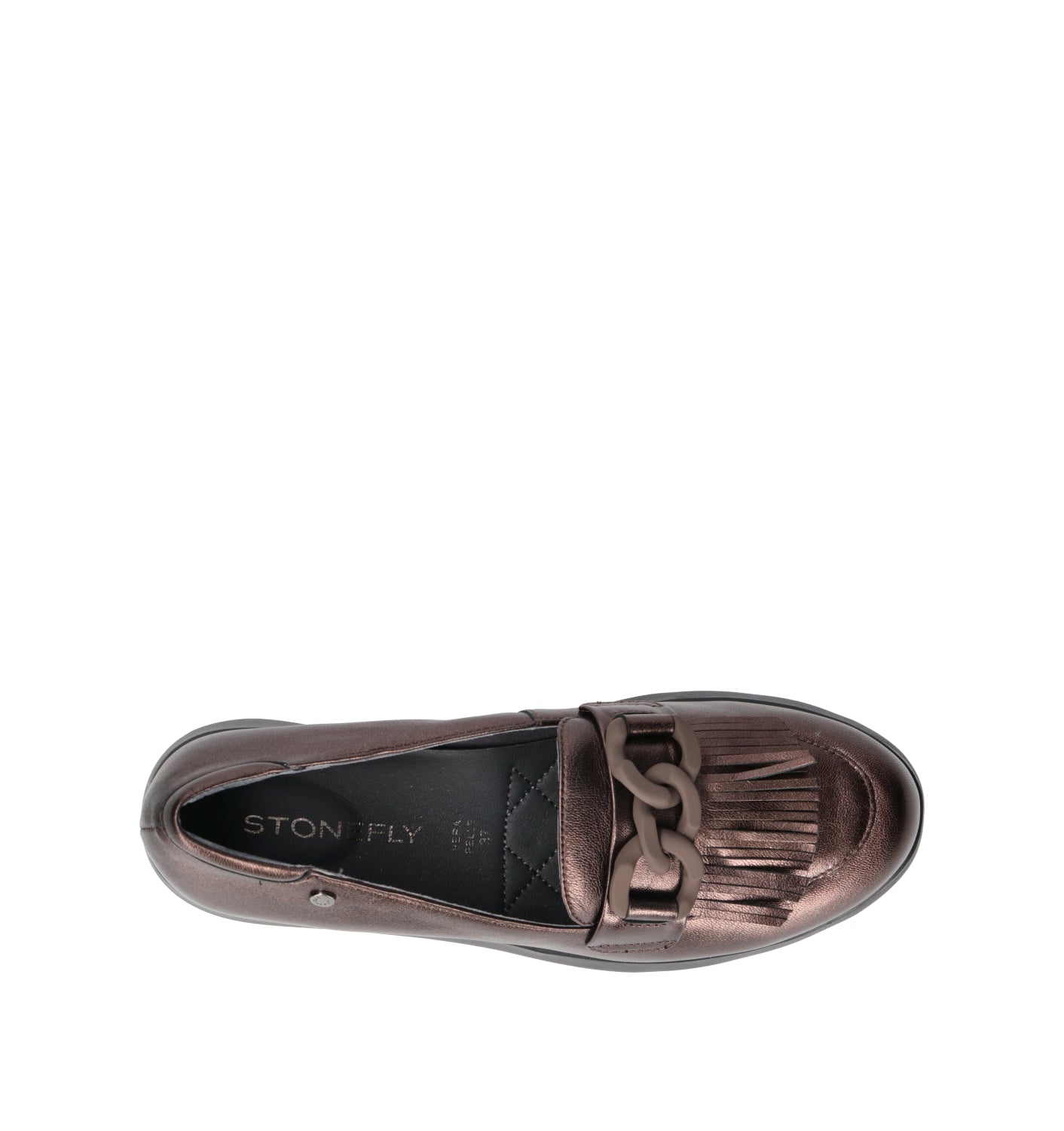 STONEFLY Mocassino donna bronzo in pelle