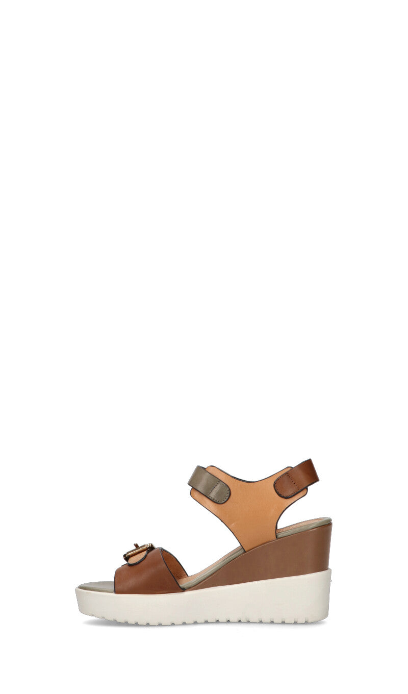 STONEFLY Sandalo donna marrone in pelle