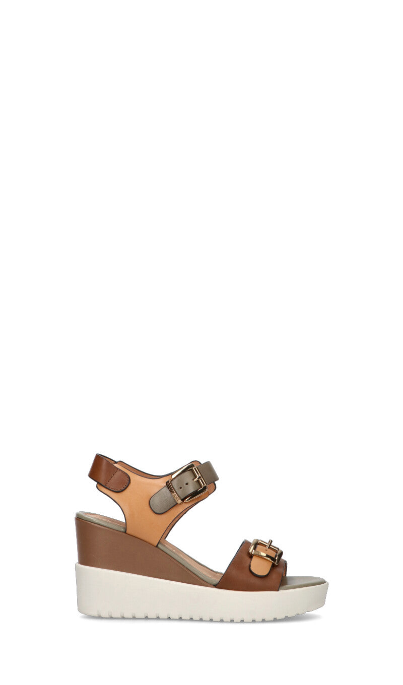 STONEFLY Sandalo donna marrone in pelle
