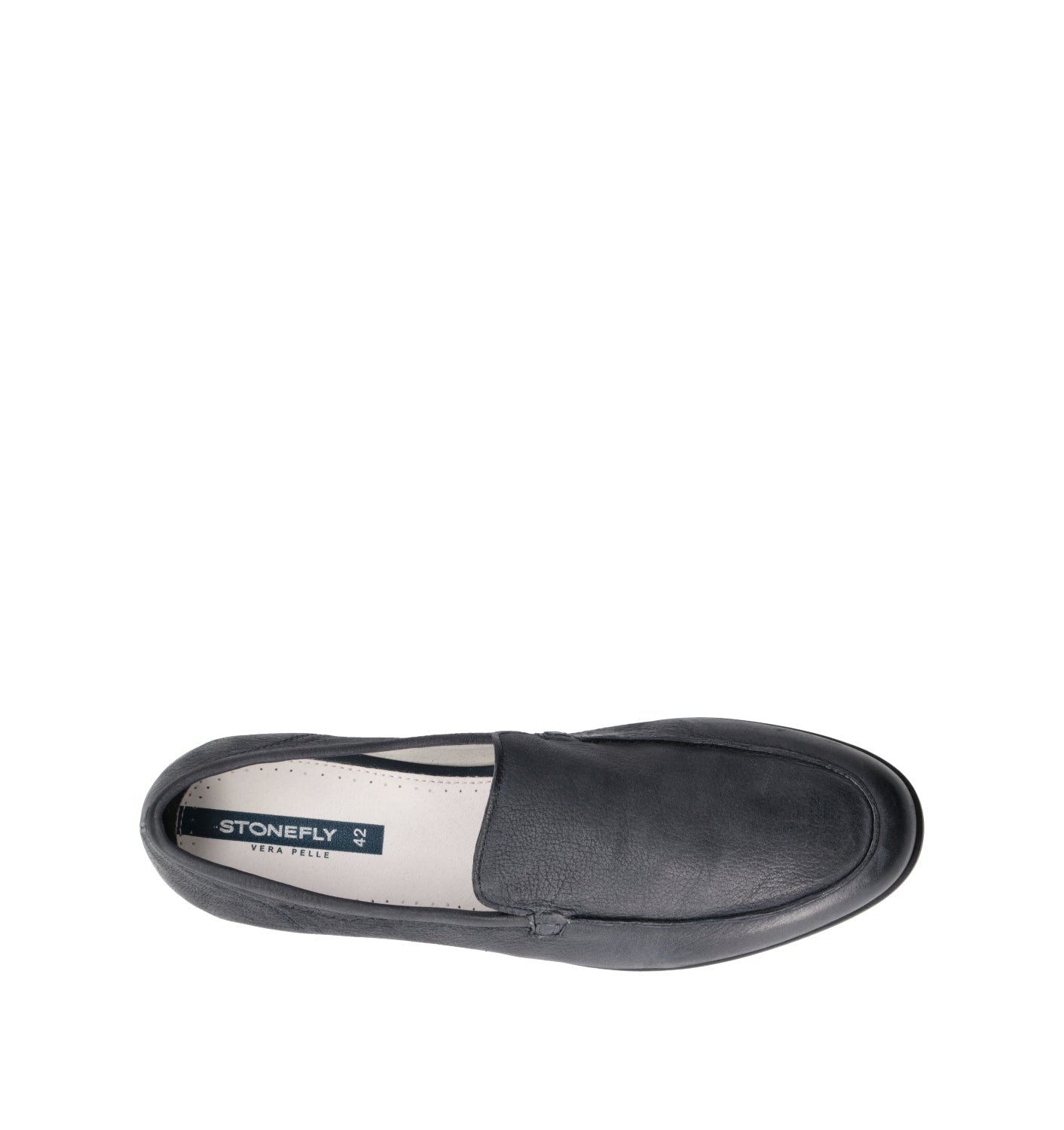 STONEFLY Mocassino uomo blu in nabuk