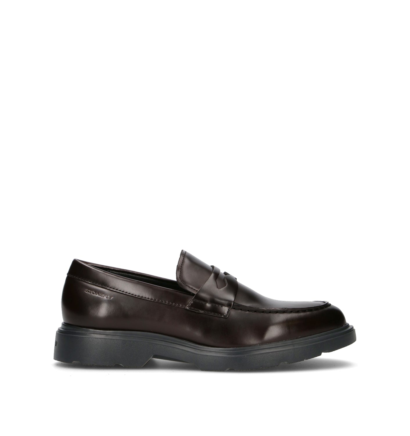 STONEFLY Mocassino uomo marrone in pelle